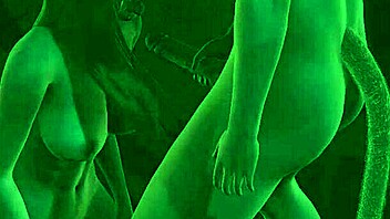 Animated teacher gets down and dirty in a steamy lesson