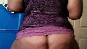 Sexy SBBW Ms. Ann getting nasty with her huge ass?