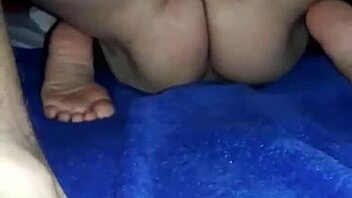Cheating wife's amateur video of oral and anal sex with bull