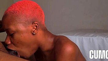 Slim Ebony SeductiveDemon Sucked Me Off After Club Night