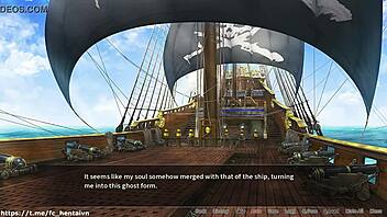 Pirátská prdele dostane bukkake 😈