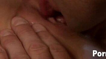 Victoria lawson enjoys missionary sex with shaved pussy