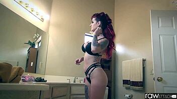 big booty tana lea gets pounded by huge dick in raw interview