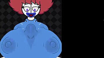 trixie the clown gets banged by a monster cock in the game