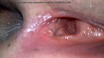 Her beautiful pussy takes all my cum close up - wanna see it?