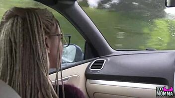 Sexy Momma and Stepdaughter Bluelah Share Intimate Visit with Frankie