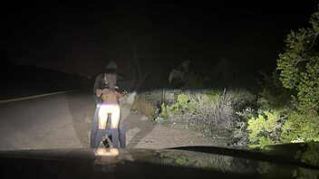 Man, I’m just poundin’ her pussy rough on the roadside in public, ya feel me?