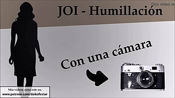 Humiliating anal domination and joi with camera involvement