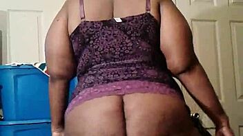 Sexy SBBW Ms. Ann getting nasty with her huge ass?