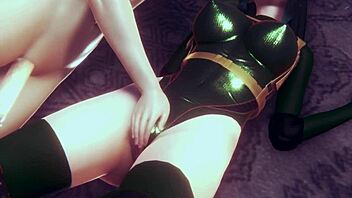 Squirting and analingus with Tsuyu Asui in a rainy day porn