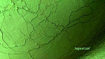 Busty brunette relaxes with outdoor massage