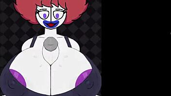 trixie the clown gets banged by a monster cock in the game