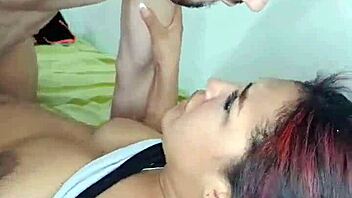 i got a quick blowjob from my 18 year old stepsister in parents room in miami