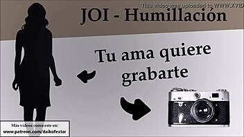 Humiliating anal domination and joi with camera involvement