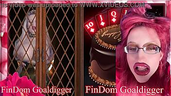 Fetish playtime: glasses and denial