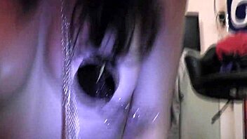 Amateur German feels intense BDSM pleasure.