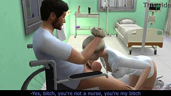Animated hospital encounter: MILF nurse seduces and records her encounter with patient