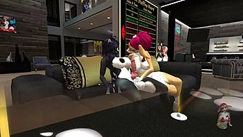 Furry orgy with Daydreamer0581 and Foxo at VD Club