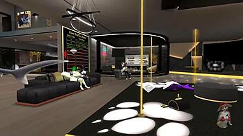 second orgy at the secondlife vd club with daydreamer0581, foxo, and asha