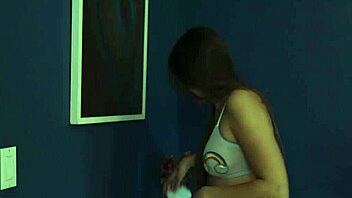 Gia Derza licks my cock eagerly.