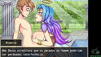 Hentai video: Big boobs and cock action in a town of lust