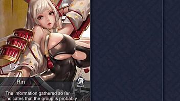 Japanese game girl Rin's kinky cock experience