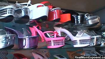 horny milf goes wild for big black dick