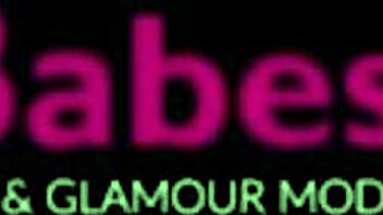 Uma Jolie and Aspen Rae tease with panties before licking shaved pussies