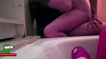Horny girl with big tits gets rough facefucking and cumshot