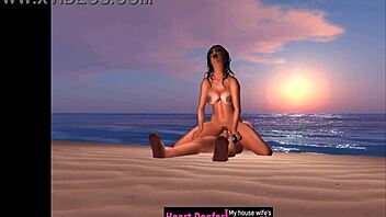 she rode off into the sunset in cartoon style.