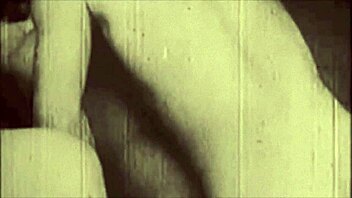 vintage girl explores nature with hairy body and natural tits.