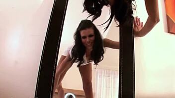 Pretty Tanned Cougar Milf Sea J Takes Huge Cock Pov Deepthroat Facefuck And Cum Facial