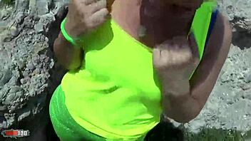 outdoor anal fuck with gorgeous french brunette julia gomez