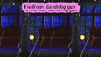 Seductive Blonde In Fishnets And Stockings