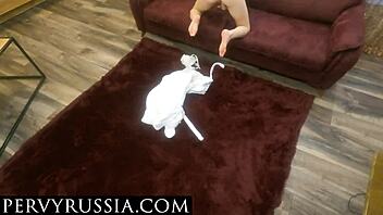 Pervyrussia - Sexy Secretary Fucks Boss Hard