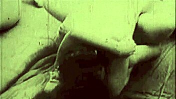 vintage girl explores nature with hairy body and natural tits.