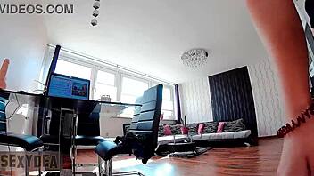 check out sexydea's big ass shaking in lingerie