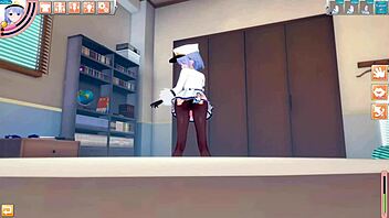 Koikatsu Russian Anime Girl Enjoys Intense Fuck