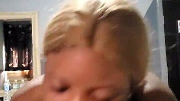 Petite ebony rides cock homemade