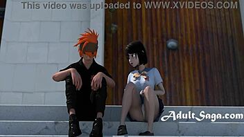 Sexy Hentai animation with skinny, curvy, and fat characters