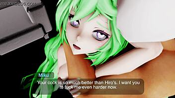 Miku Doggystyle On Casting Sofa