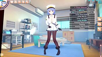 Koikatsu Russian Anime Girl Enjoys Intense Fuck