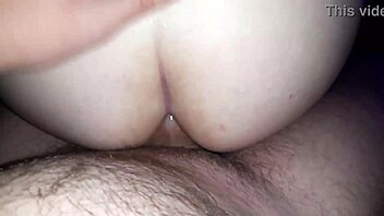 nice fucking in big ass, sperm falling inside me