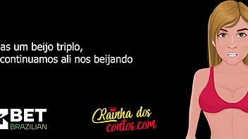 Erotic Tale - Trans With Friend And Her Boy