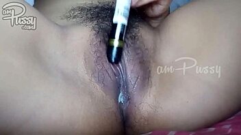 Amateur masturbation close up