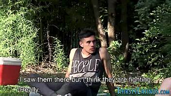 watch these gay latinos barebacking in a wild orgy scene