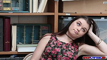 Petite Brunette Babe Anastasia Rose's Extra Creamy Pussy Juice!