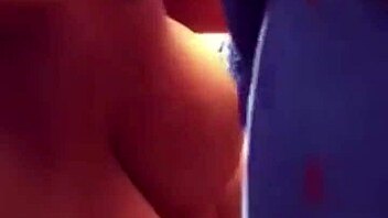 Curvy black girl gags on my load