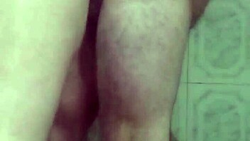 Cousin's chubby friend invites for hardcore sex in motel bathroom