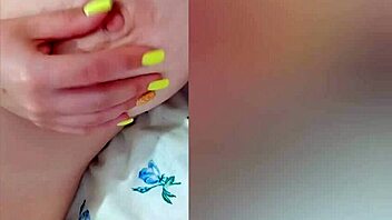 Horny amateur teen explores her body and reaches orgasm